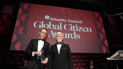 FOTO: Petr Pavel na Global Citizen Awards.