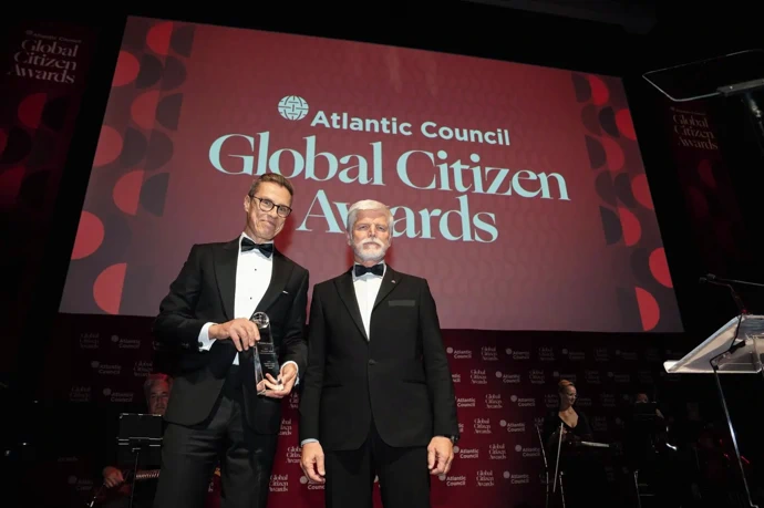 Petr Pavel na Global Citizen Awards.