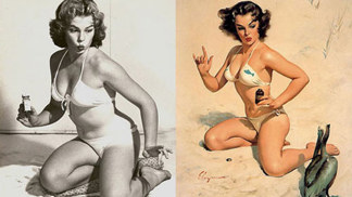 Předtím a potom: pin-up girls