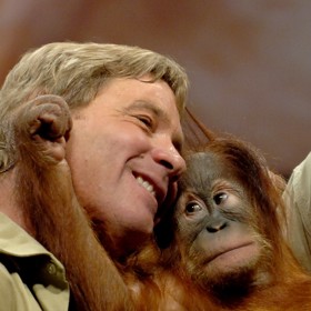 Steve Irwin se svým vztahem ke zvířatům netajil.