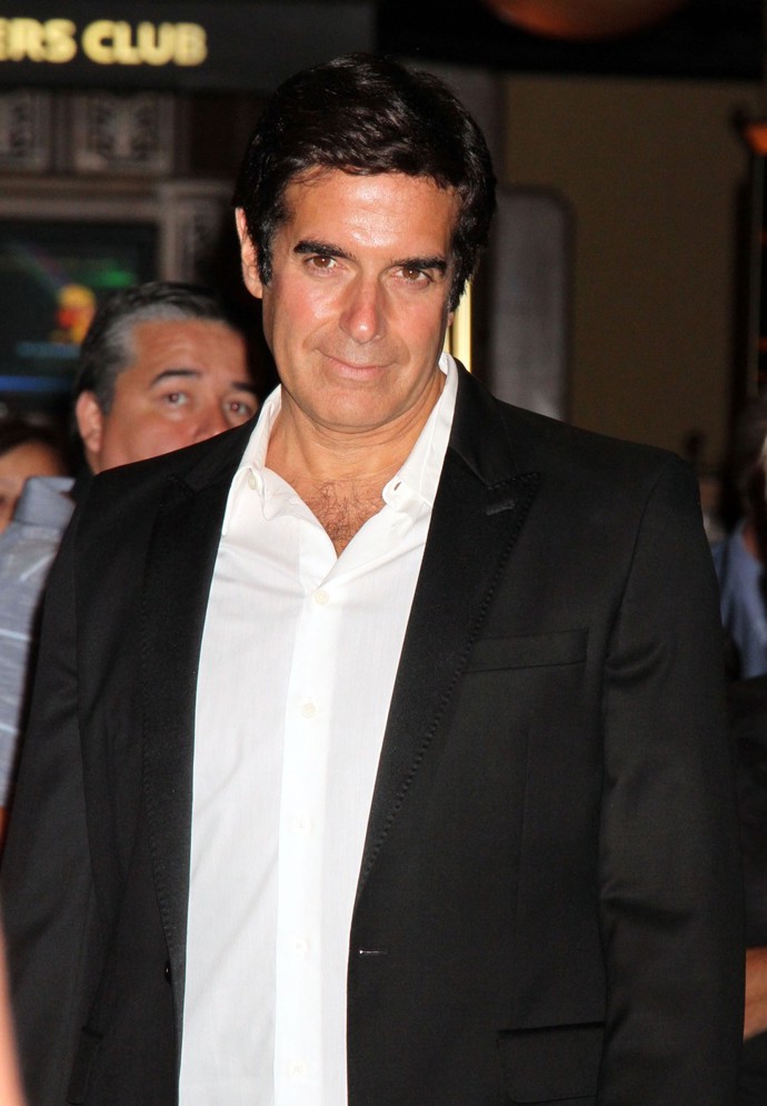 David Copperfield slaví 70. narozeniny. 