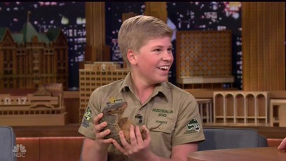 FOTO: Robert Irwin následoval v otcových šlépějích už od mala.
