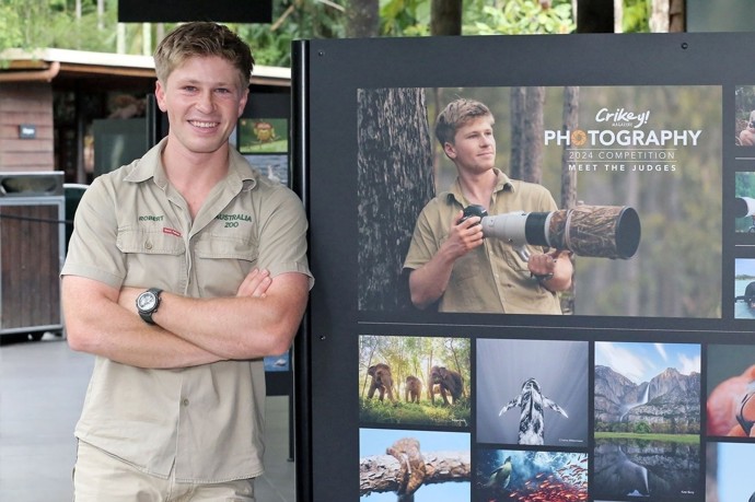 Robert Irwin se věnuje fotografování. 