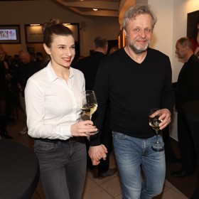 Novomanželé Vasil s Ninou Novomanželé Vasil s Ninou