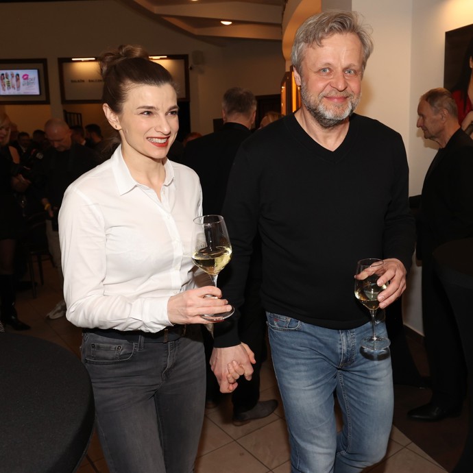 Novomanželé Vasil s Ninou