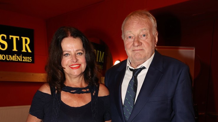Adriana Sobotová a Luděk Sobota.