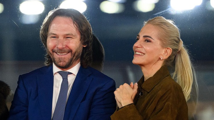 Dara Rolins s Pavlem Nedvědem a dcerou Laurou Homolovou.