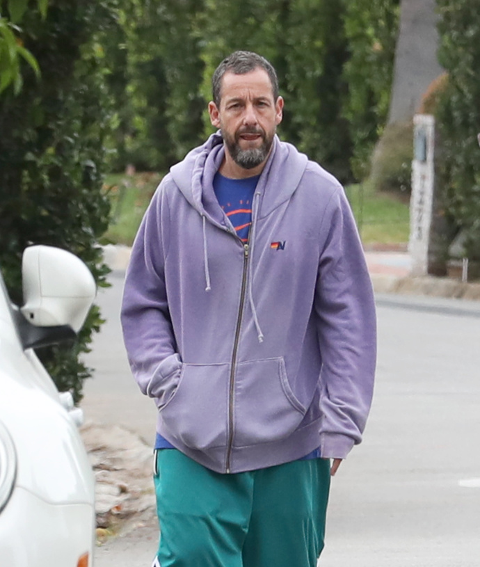 Adam Sandler preferuje pohodlí. 