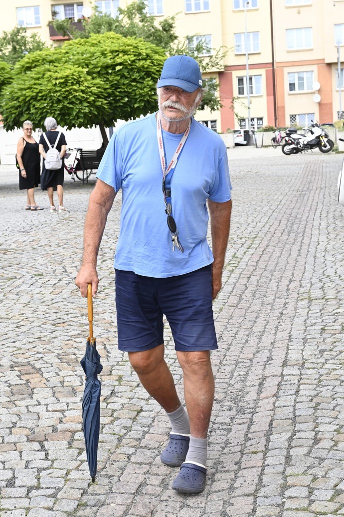 Herec Pavel Nový na výročí 30 let Ulice v jeho typickém ležérním stylu