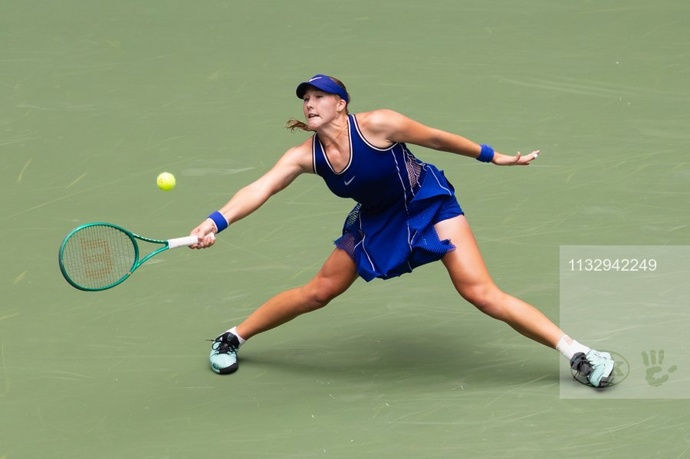 Mirra Andrejevová na US Open. 