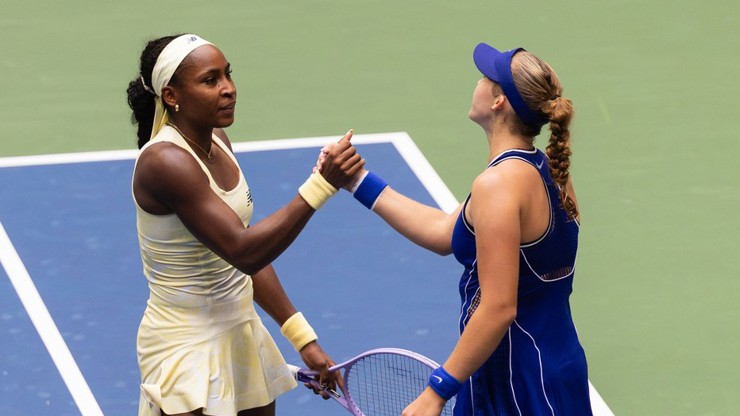 Coco Gauff porazila na US Open Mirru Andrejevovou. Coco Gauff porazila na US Open Mirru Andrejevovou.