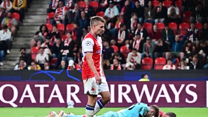 FOTO: Bolestivá porážka Slavie.