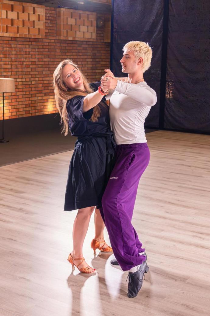 Petra Nesvačilová a Filip Hudlický mají třífázové tréninky.