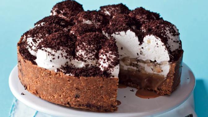 Recept na banánovo-karamelový dort