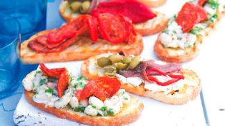 Recept na bruschetty na grilu