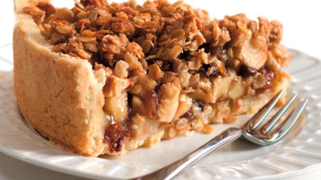 Recept na jablečný páj s drobenkou Recept na jablečný páj s drobenkou