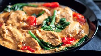 Recept na jemnou kuřecí kormu