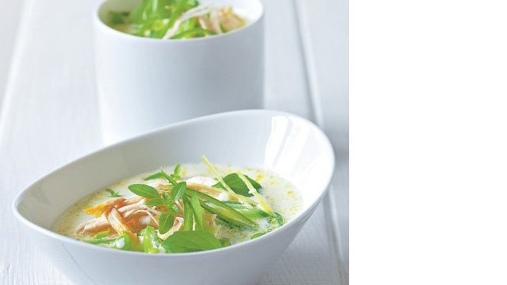 Recept na kokosové kuře s bazalkou