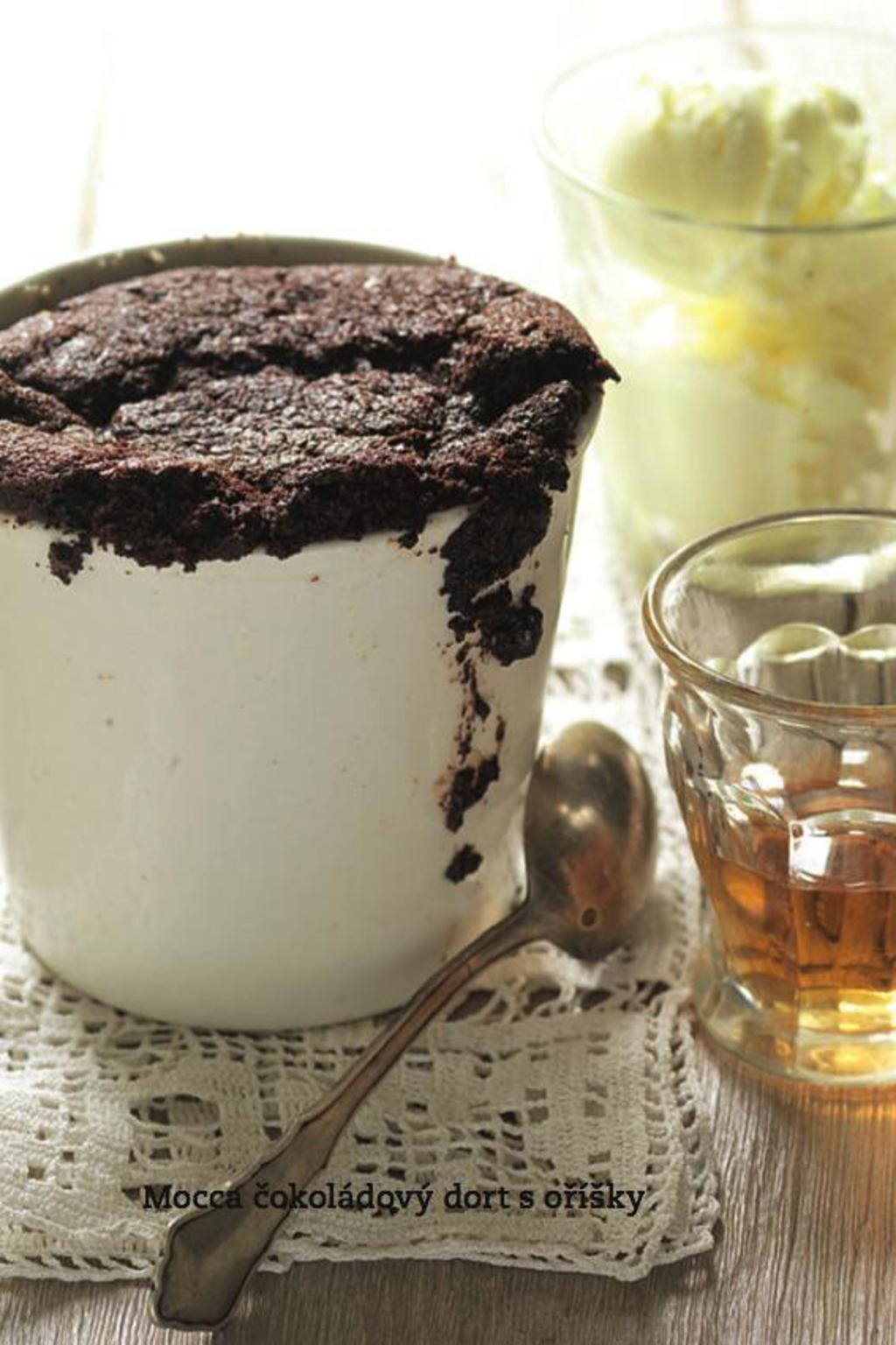 Recept na mocca čokoládový dort