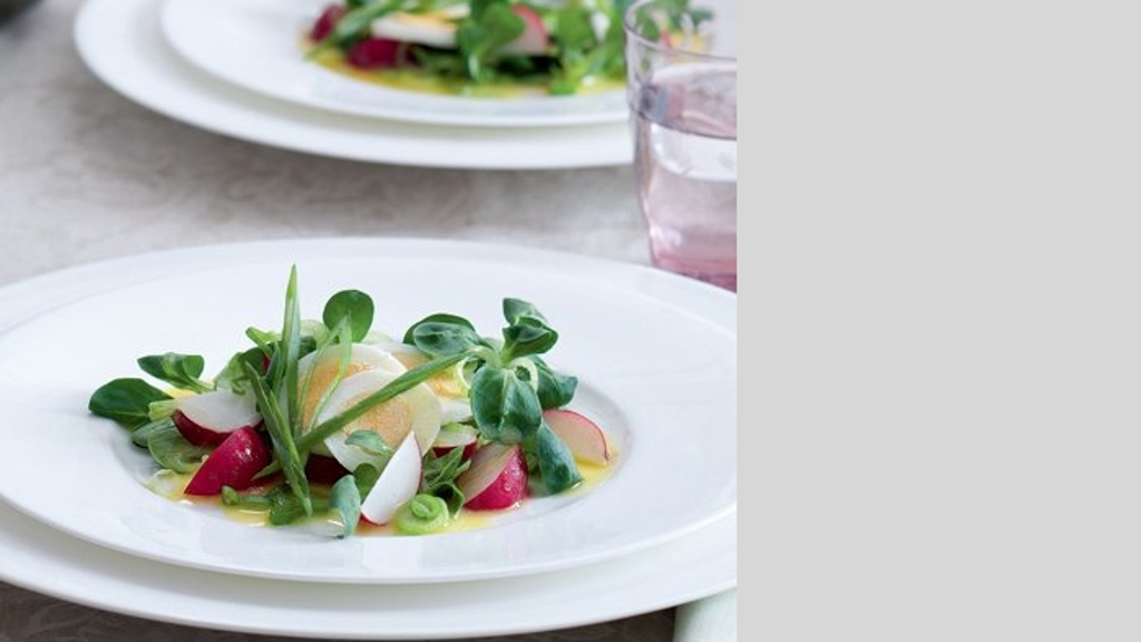 Recept na polníčkový salát s vejci Recept na polníčkový salát s vejci