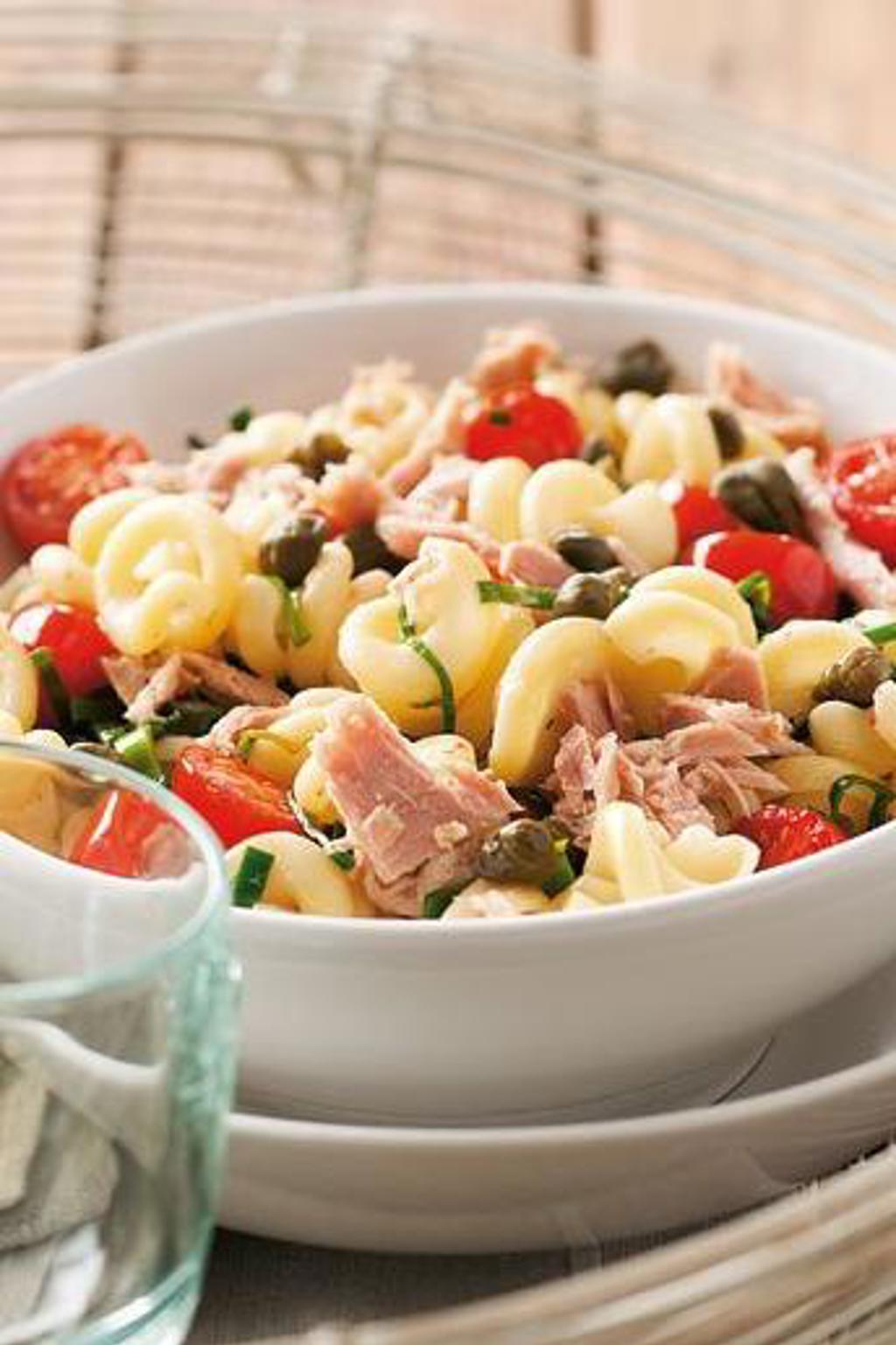 Recept na tuňákové těstoviny s kapary