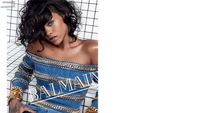Rihanna tváří Balmain