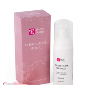 Sada na prodloužené řasy Clean Lashes Ritual, 449 Kč, prodává Smartlashes