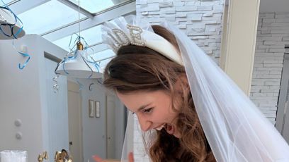 FOTO: Sara Sandeva byla nadšená.