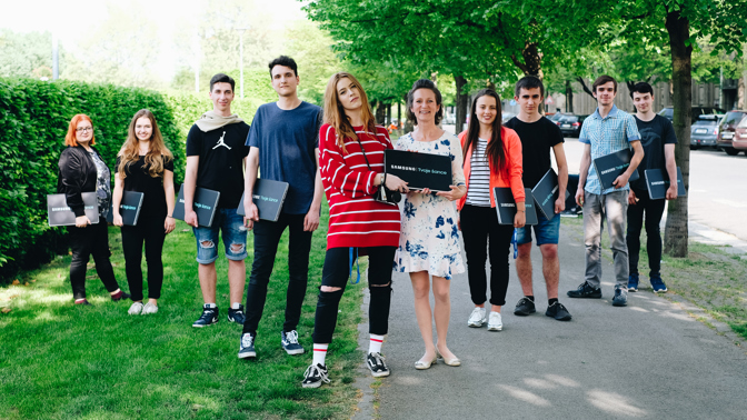 Projekt Samsungu odstartoval kariéry mladých talentů Projekt Samsungu odstartoval kariéry mladých talentů