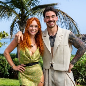 Viktorie Marczakova a Matúš Horváth v reality show Love Island. 