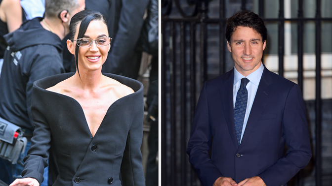  Katy Perry a Justin Trudeau