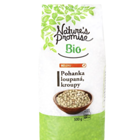 Bio pohanka loupaná, kroupy, 59.90 Kč