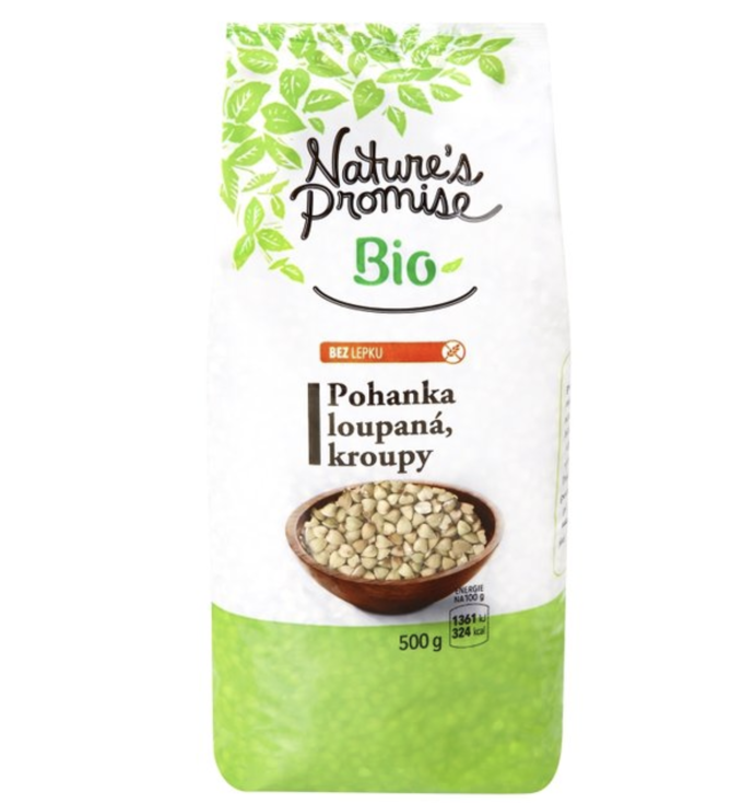 Bio pohanka loupaná, kroupy, 59.90 Kč