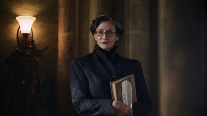 FOTO: Janet McTeer jako profesorka McGonagall v seriálu Harry Potter.