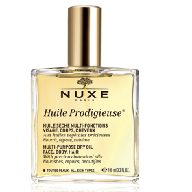 Huile Podigieuse® Multifunkční suchý olej se 7 vzácnými 100% botanickými oleji včetně arganového a makadamiového a nenapodobitelnou texturou a ikonickou vůní pomerančového květu, vanilky a magnolie, vyživuje, hydratuje a zkrášluje pokožku tváře i těla a vlasy, 590 Kč