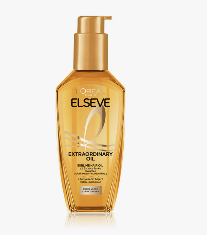 Elseve Extraordinary Oil
olej pro všechny typy vlasů, 198 Kč
