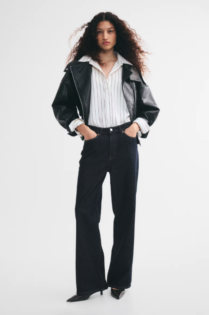 Džíny Wide Leg H&M, 749 Kč