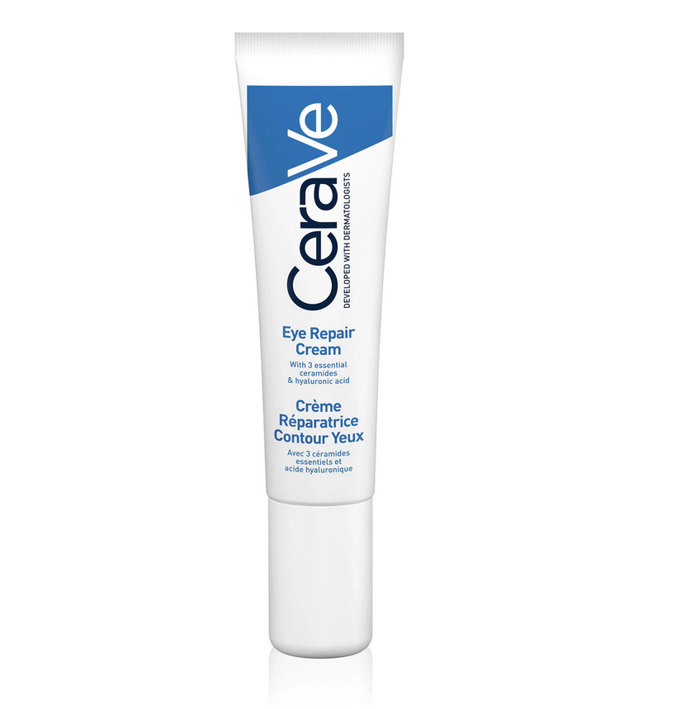 Oční krém CeraVe Eye Repair Cream účinně bojuje proti otokům a tmavým kruhům a pomáhá vyhladit a hydratovat tuto jemnou pleť. 349 Kč