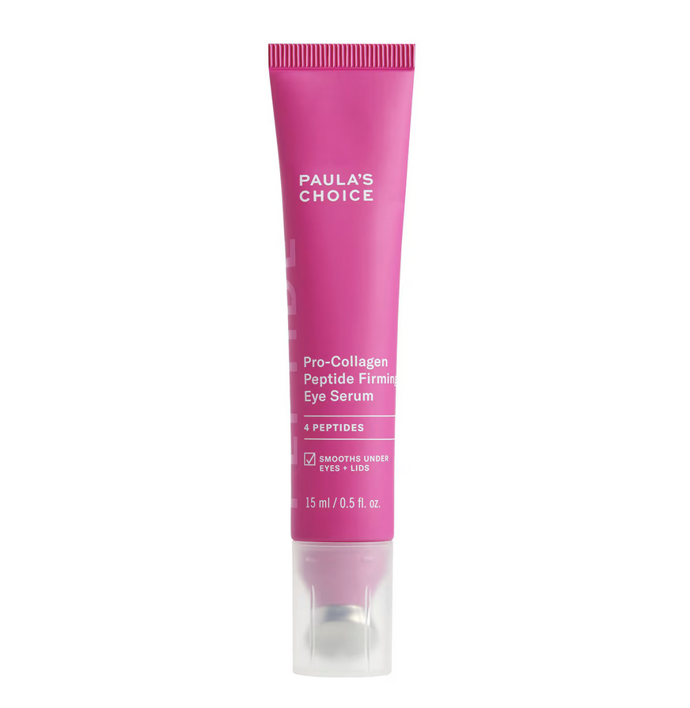 Paula's Choice Peptide - Pro-Collagen Peptide Firming Eye Serum - zpevňující sérum na oči viditelně zvýrazňuje oční víčka, redukuje vrásky pod očima, vyhlazuje jemné vrásky, redukuje váčky a hydratuje a připravuje pleť na aplikaci korektoru. 1230 Kč