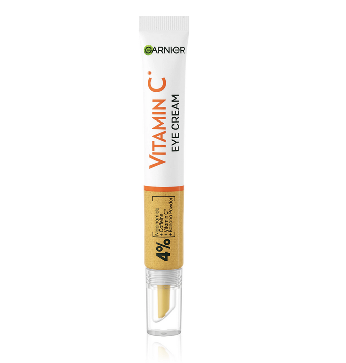Skin Naturals Vitamin C rozjasňující oční krém proti únavě a mdlému vzhledu. Tento krém s lehkou texturou pomáhá sjednocovat tón pleti v okolí očí, redukuje jemné vrásky a hydratuje pokožku po celý den i noc. 175 Kč