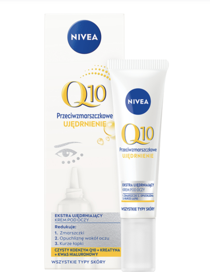 Nivea Q10 zpevňující oční krém proti vráskám, 297 Kč