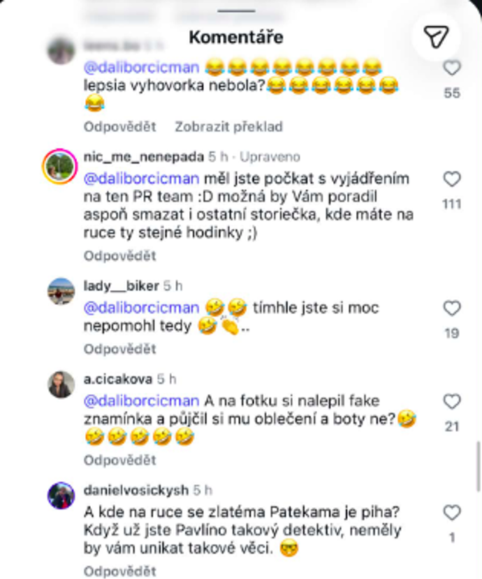 Na internetu se na něj strhla vlna kritiky.