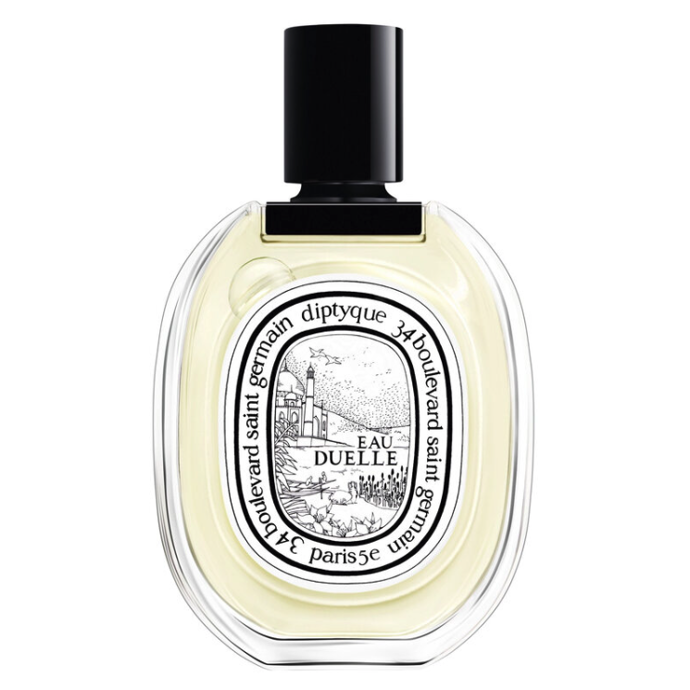 Toaletní voda Diptyque Eau Duelle, 3 900 Kč (100 ml), prodává Ingredients. Kardamom, růžový pepř, šafrán, černý čaj, elemi, jalovec, ambra, bourbonská vanilka, kadidlo a vetiver
Toaletní voda Diptyque Eau Duelle, 3 900 Kč (100 ml), prodává Ingredients. Kardamom, růžový pepř, šafrán, černý čaj, elemi, jalovec, ambra, bourbonská vanilka, kadidlo a vetiver