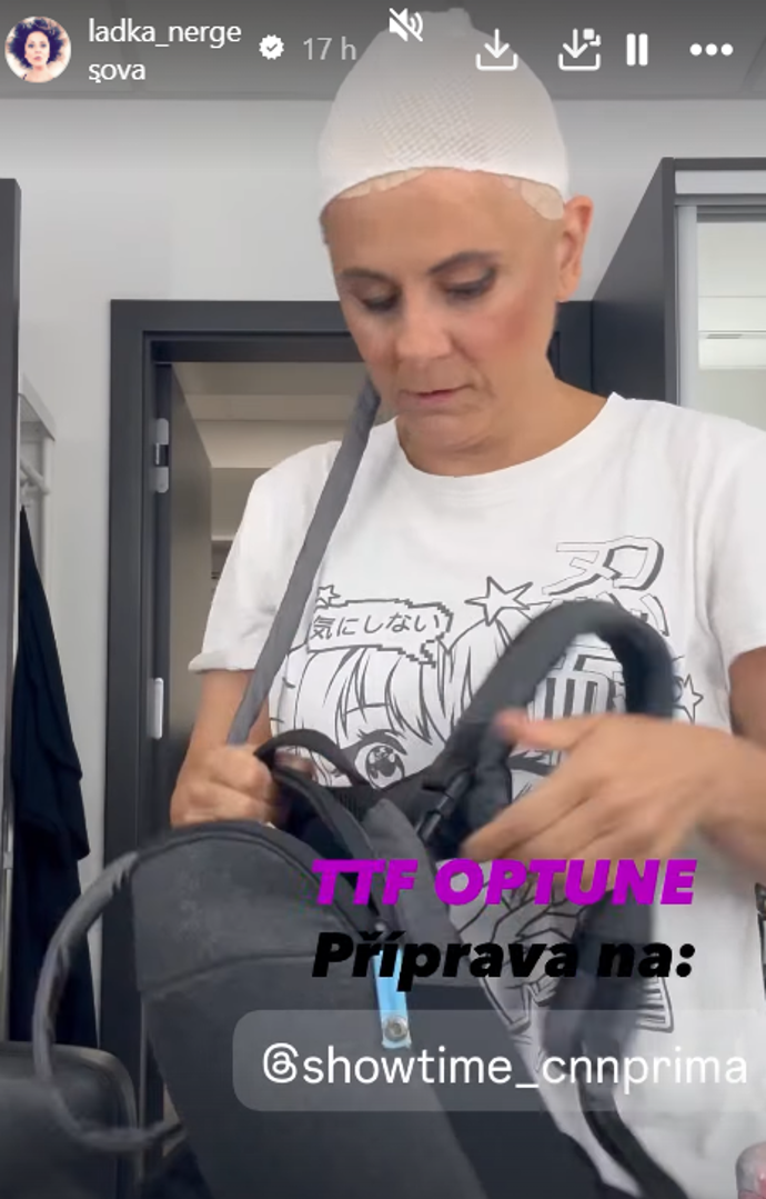 Laďka Něrgešová ukázala realitu předtím, než jde vysílat ShowTime. 