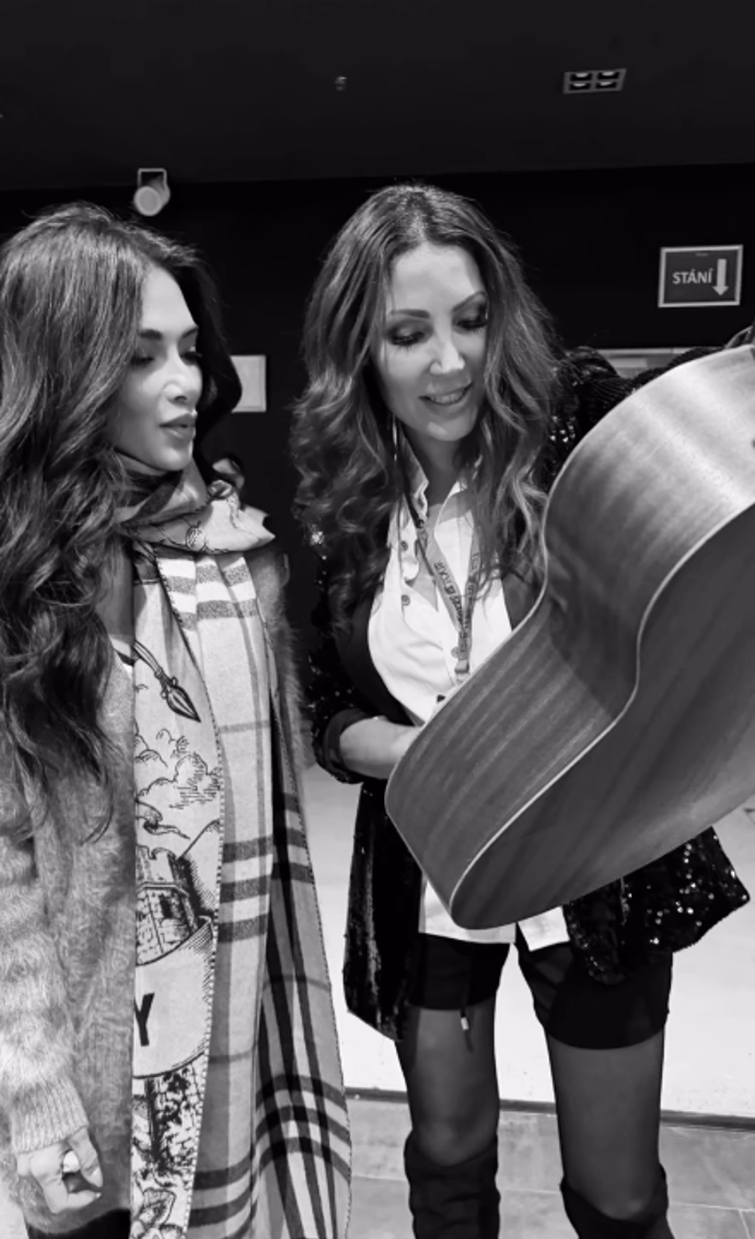 Olga Lounová se setkala s Nicole Scherzinger.