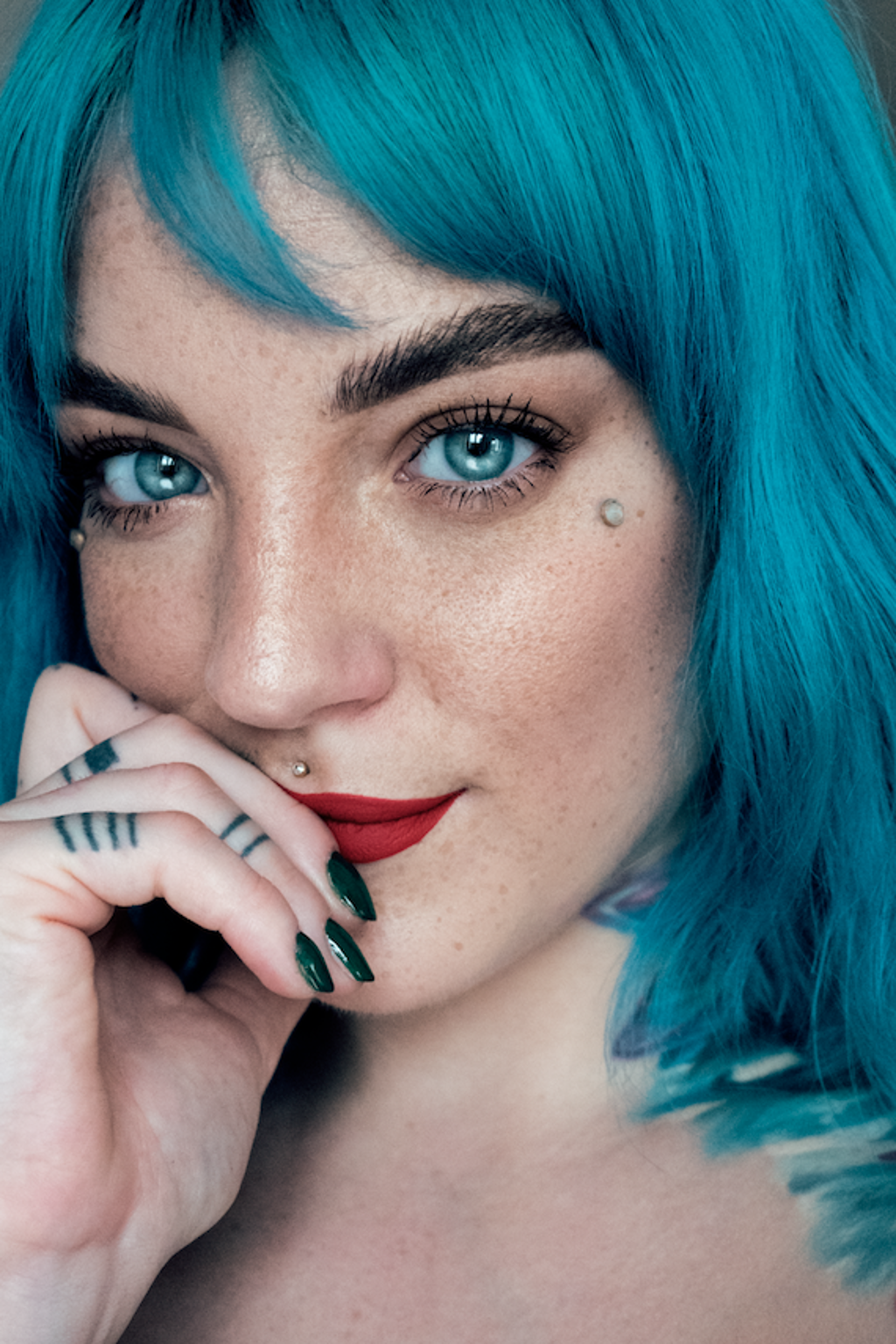 #fakefreckles
