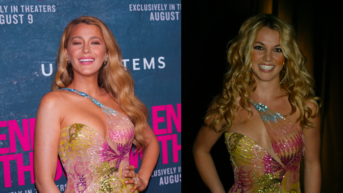  

Blake Lively vynesla šaty po Britney Spears
