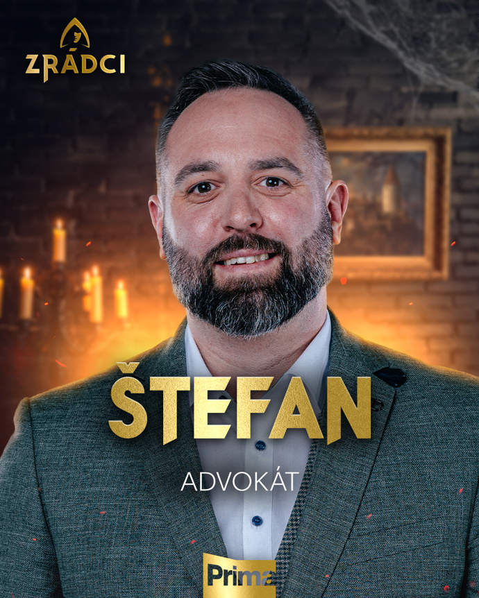 Advokát Štefan ze Zrádců. 
