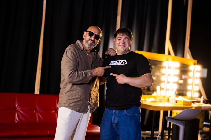 Jozefa Rácze přišel na casting podpořit jeho tatínek.