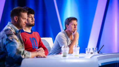 FOTO: Po odchodu Ewy Farne zůstali za porotcovským stolem pouze Jakub Prachař, Calin a Pavol Habera.